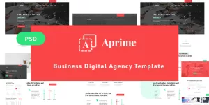 Aprime - Creative Digital Agency Template