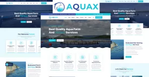 Aquax - Aqua Farm And Fishery HTML5 Template