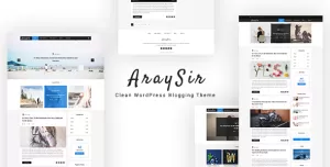 AraySir Clean WordPress Blogging Theme
