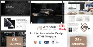 Archtek - Architecture Interior Design HTML Template