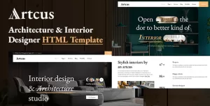 Artcus - Architecture and Interior Design HTML Template