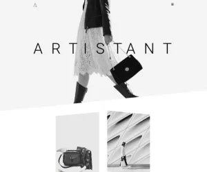 Artistant - Creative Photography Portfolio Elementor Template Kit