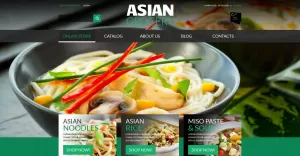 Asian Grocery Store VirtueMart Template - TemplateMonster