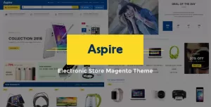 Aspire - Electronic Store Responsive Magento Theme