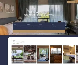 Asteria - Resort & Hotel Elementor Template Kit