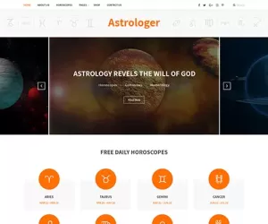Astrologer - Astrology WordPress theme for astro services and astrologers