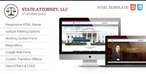 Attorney and Legal  Lawyer HTML Template