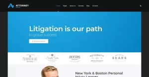 Attorney Group - Law Firm WordPress theme - TemplateMonster