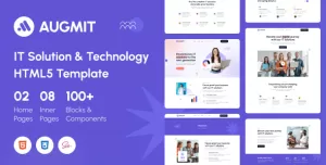 Augmit - IT Solution and Technology HTML Template
