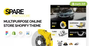 Auto Parts Shopify Theme, Automotive - TemplateMonster