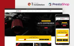 AutoFast Auto Parts Store Prestashop Theme - TemplateMonster