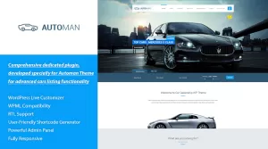Automan WP - Advanced Car Dealer WordPress Theme - Themes ...