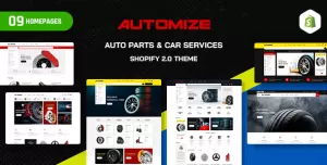 Automize - Auto Parts & Car Services Shopify Theme