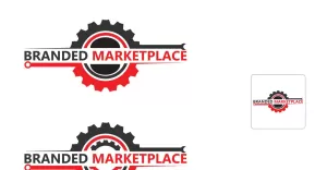 Automobile Company Gear Logo Design Template Bundle