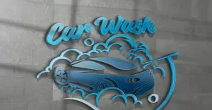 Automotive Car Wash Company Logo Template - TemplateMonster