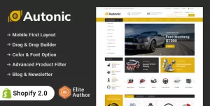 Autonic - Auto Parts Store Shopify 2.0 Responsive Theme