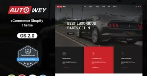 AutoWey - Auto Parts Store Shopify Theme - TemplateMonster