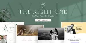 Avala - Wedding & Event WordPress Theme