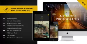 Awesome - Photography Portfolio Template