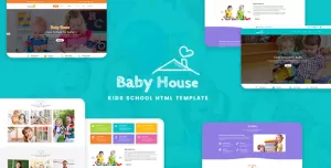 Baby House - Kids School, Kinder Garden and Play School Multipurpose HTML5 Template