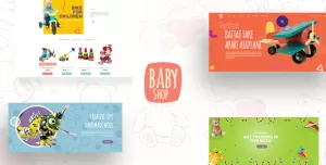 Babyshop - Beautiful PSD Template for Baby Stores