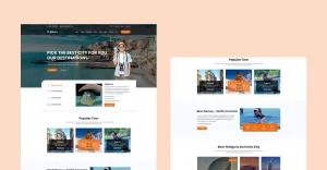 Bahon - Travel Agency HTML5 Website