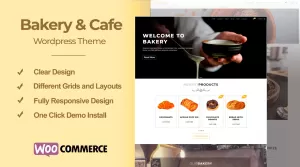 Bakery and Café - Highly Customizable Premium WordPress Theme ...