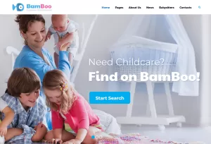 BamBoo - Babysitters Online Network WP Theme