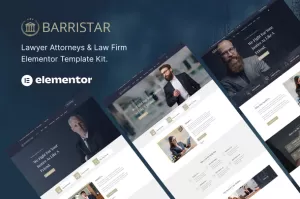 Barristar - Lawyer Attorney and Law Firm Template Kit