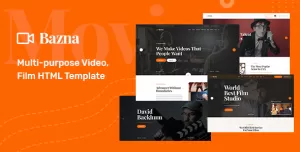 Bazna - Multipurpose Film Maker & Video HTML5 Template