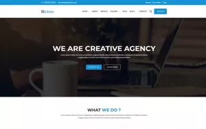 Beama -  Agency Business WordPress Theme - TemplateMonster