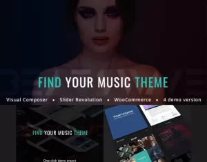 Beatswave - Creative Music WordPress Theme - TemplateMonster
