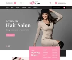 Beauty Cuts - Hair Salon and hairstyle WordPress Theme 4 Haircut