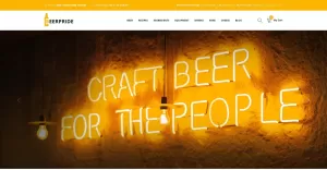 Beerpride - Homebrew Equipment & Supplies OpenCart Template