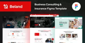 Beland - Business Consulting Figma Template