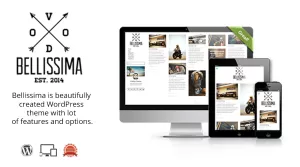 Bellissima - Simple Clean Responsive WordPress Blog - Themes ...