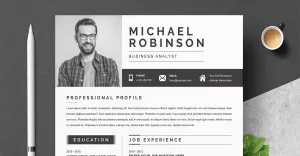 Best Curriculum Vitae with Cover Letter - TemplateMonster