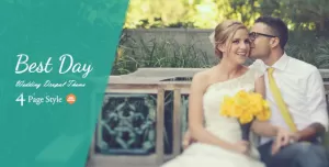 Best Day - Responsive OnePage Wedding Drupal Theme
