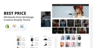 Best Price - Wholesale Store Multipage Creative Shopify Theme