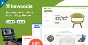 Bewoodie - Furniture, Decor and Handicrafts PrestaShop Theme