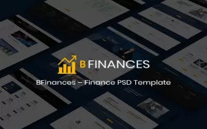 BFinances– Multipurpose Premium Finance PSD Template