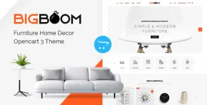 BigBoom - Furniture Home Decor Opencart 3 Theme
