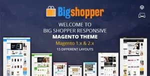 BigShopper - Multipurpose Magento 1 & 2 Theme