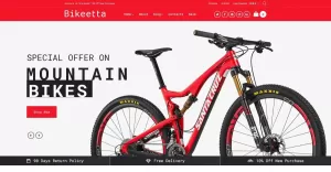 Bikeetta - Bikes Store WooCommerce Theme - TemplateMonster