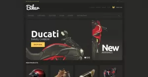 Bikes and Motorcycles Magento Theme