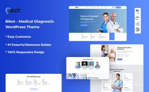 Bikot - Medical Diagnostic WordPress Theme - TemplateMonster