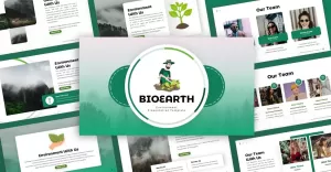 Bioearth - Environment Multipurpose PowerPoint Template