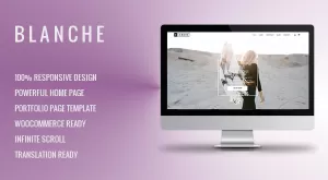 Blanche - Fashion, Shop WordPress Theme