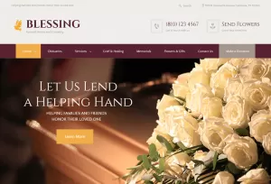 Blessing - Funeral Home WordPress Theme