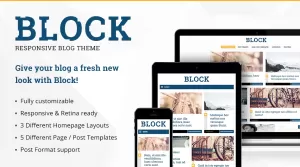 Block - Responsive Wordpress Blog Theme